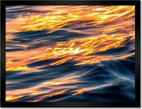 Poszterek keretben 40x30 Naplemente Víz Tenger