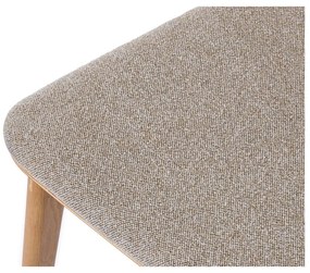 Bézs-natúr színű étkezőszék Livo – Unique Furniture