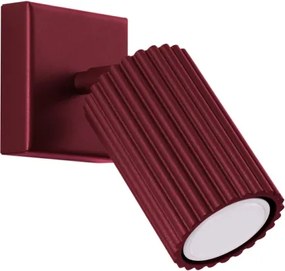 Brilagi - LED fali spotlámpa CRESTO 1xGU10/10W/230V bordó