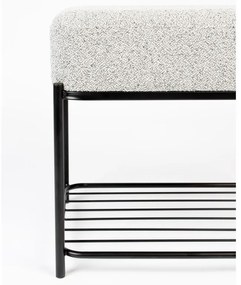 Világosszürke puff Milou – White Label