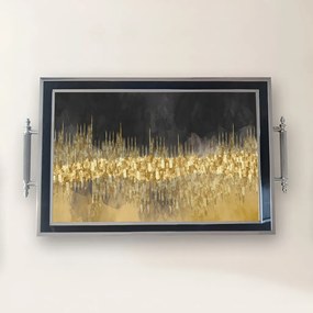 Üveg tálca, 38×24 cm – TPG9828
