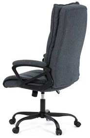 Fekete Szövet Irodai Szék, Hinta Mechanikával. KA-Y348 BK2