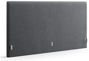 Szürke kárpitozott ágytámla 150,5x100 cm Remo – Micadoni