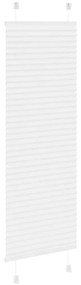 pliszírozott redőny Fehér 40x150 cm szövetszélesség 39,4 cm