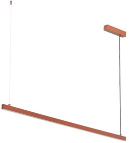 Argon 8834 - LED Csillár zsinóron MIAMI LED/37W/230V 3000K barna