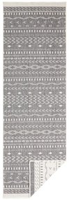 Kuba szürke-krémszínű kültéri szőnyeg, 350 x 80 cm - NORTHRUGS