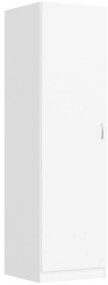Riava egyajtós gardróbszekrény 51cm F Fehér