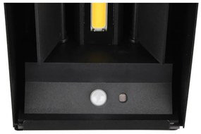 Fekete LED fali lámpa Talent – Trio