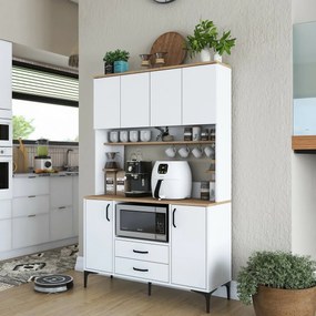 Jedy Walnut and White szekrény