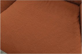 Narancssárga műszőrme babzsákfotel Lilibet – Bobochic Paris