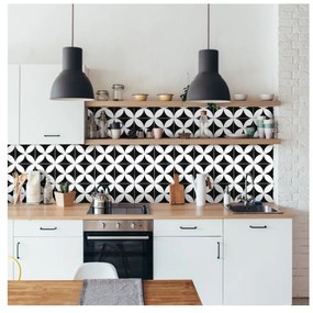 Wall Decal Cement Tiles Aniello 60 db-os falmatrica szett, 15 x 15 cm - Ambiance