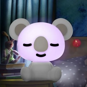 LED RGBW Dimmelhető gyerek éjszakai kislámpa 2,5W/230V koala fehér