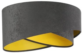 Univerzális GALAXY E27 lámpabúra 45 cm szürke/arany