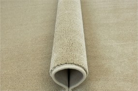 Bézs Puha Filc Szőnyeg Sima Fényes Hálószobába Lexus 250x400 cm