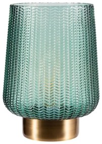 Paulmann Paulmann 48136 - LED-1xE27/0,8W Asztali lámpa GLAMOUR 3xAA/4,5V zöld W4437