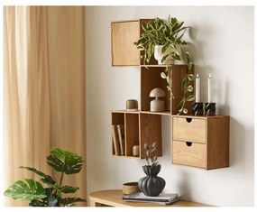 Townsville fali szekrény 1 ajtóval tölgyfa, 18x30x30 cm