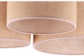 Duolla - Mennyezeti lámpa ROLLER TRIO 3xE27/60W/230V bézs