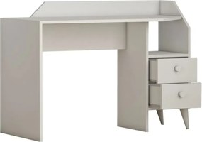 Fiókos íróasztal 120x55x82 cm barna FUR1871-2