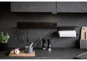 WENKO 71147800 - Polc JET 25x7,5 cm fekete