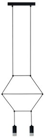 Függeszték Fekete LINEA STEP INTO DESIGN XT037-2P