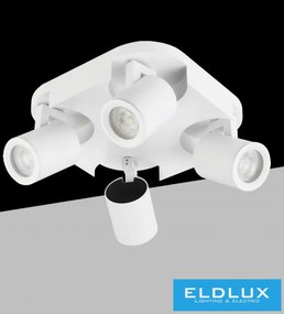 UNIVERSO Spot lámpatest 4xGU10 Max.35w IP20 220x220x108mm Fehér