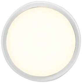 Nordlux -LED Kültéri fali lámpa CUBA LED/6,5W/230V IP54 átm. 17,5 cm fehér