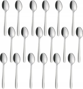 Eszpresszó Kanál Acél Economic Evőeszköz Szett 24 Db-os Hendi