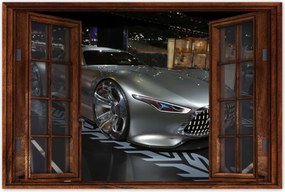 Poszterek 90x60 Futurisztikus Mercedes