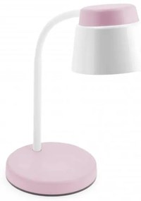 Lámpa Asztali HELIN 6W, 350lm,  AC220-240V, 3-CCT, PF> 0,5, RA>80, rózsaszín