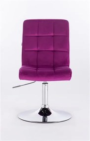 HR7009N Fukszia modern velúr szék