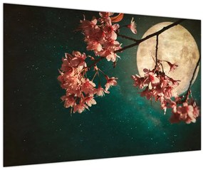 Kép - Sakura teliholdkor (90x60 cm)