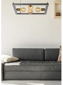 Lucide 73403/04/18 - Csillár zsinóron THOR 4xE27/60W/230V