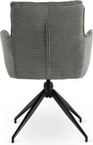 Forgó Étkező/Tárgyaló Zöld Szürke Színben. Akita