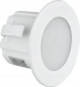 Led süllyesztett lépcső lámpa kerek fehér semleges fény Dpm