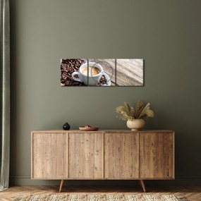 Kép - Espresso (órával) (90x30 cm)