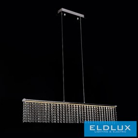 ELDLUX VANDA kristályüveg függeszték króm 26W 4000K