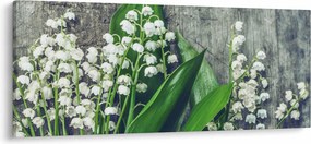 A gyöngyvirág képe (120x50 cm)