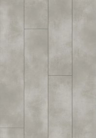 Mexen Imperial Grey vinil panelek 1227 x 187 mm LVT Dryback 2,5 mm, PVC alátét, 4 V-Fuga, Beton - F1354-1227-187-255-4V1-01