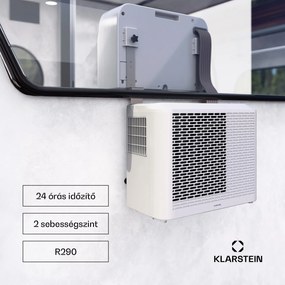 Klarstein Chillavan mobil klímaberendezés lakóautókhoz | 5000 BTU | 33 cm | 20 m² | A energiaosztály | A energiaosztály