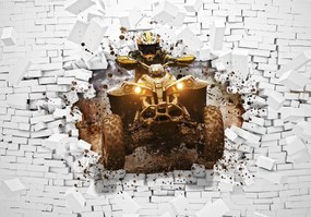 Fotótapéta Quad 3D Motor Fiú Ifjúsági Gyerek Tapéta 254x184