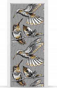 Furnér Kültéri Ajtó matrica Bútor öntapadós Könnyű Ragasztás