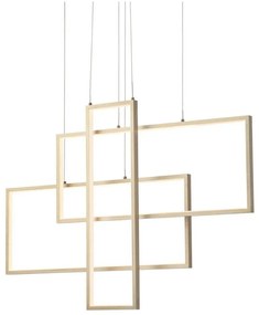 Redo 01-2314 - LED dimmelhető kábeles csillár PLANA LED/60W/230V arany