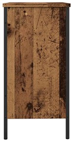 antik fa színű mosdószekrény 80 x 30 x 60 cm