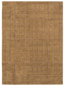 Okkersárga kézi szövésű gyapjú szőnyeg 170x240 cm Mosaic Ochre – Lorena Canals