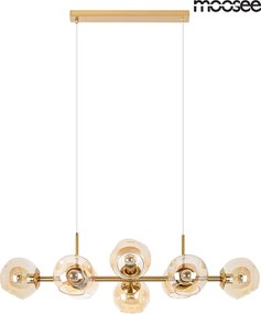 King Home MOOSEE ROMEO GOLD MSE010100171 Függőlámpa 8x40W/E27 IP20
