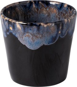 Fekete-kék agyagkerámia eszpresszó csésze 210 ml Grespresso – Costa Nova