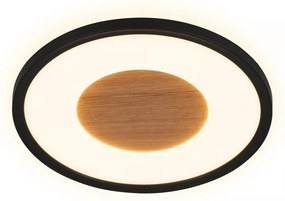 Brilo - LED mennyezeti lámpa SUFIT WOOD LED/18W/230V 3000K Ø 29 cm