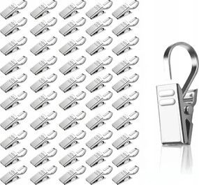 Akasztók Csipeszek Ruhaakasztók Szekrények Csatok Fém Ruházat 10x 10db