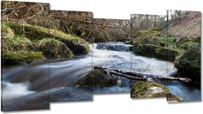 Festmények 150x80 Okos hegyi folyó