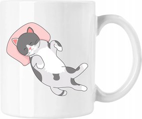 Bögre Cica Vicces Mém 17 Fehér 330ml